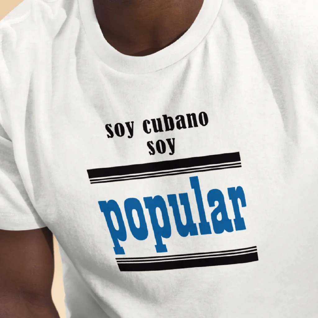 camiseta soy cubano soy popular