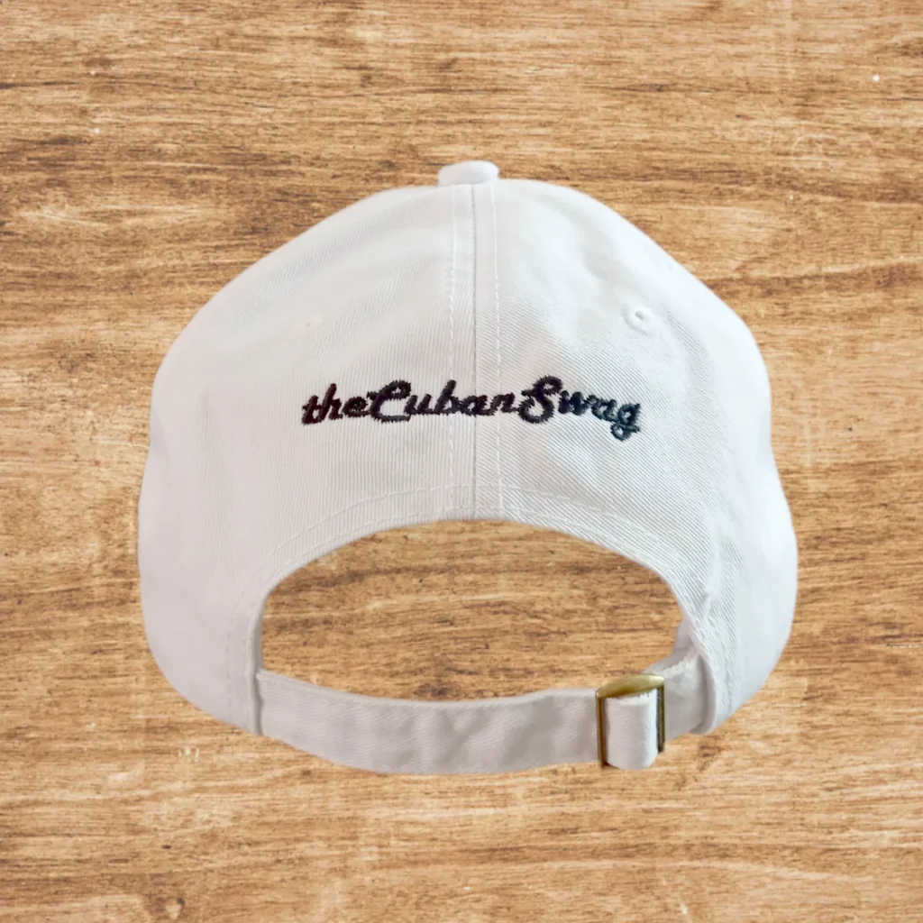 Asere Gorra Blanca Bordada