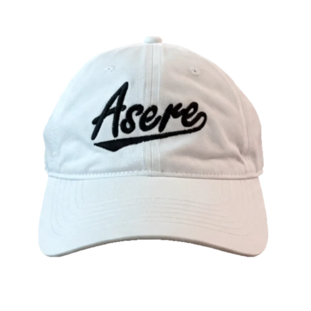 Asere Gorra Blanca Bordada
