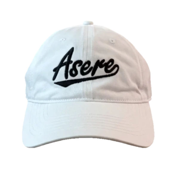 Asere Gorra Blanca Bordada