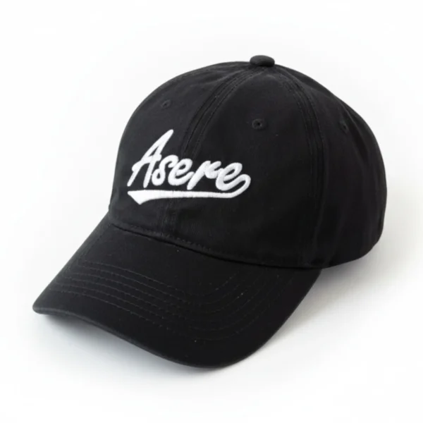 Asere Gorra Negra Bordada